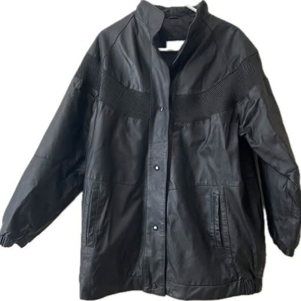 Womens - Venezia leather jacket size 80 -- XL,XXL